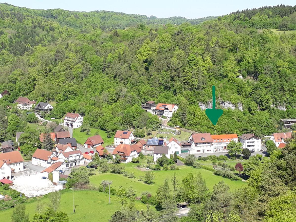 Hotel Gasthof Zur Behringersmuhle Goessweinstein Exterior foto