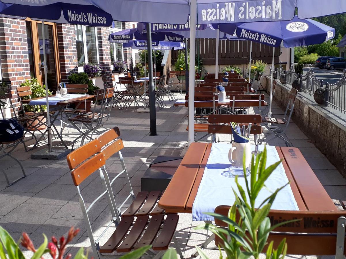 Hotel Gasthof Zur Behringersmuhle Goessweinstein Exterior foto